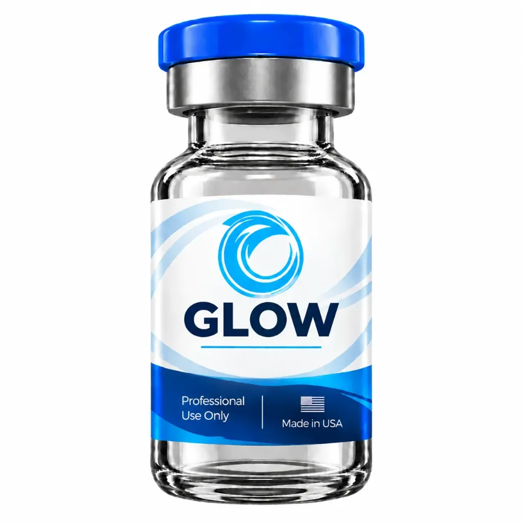 [GLOW-50-10-10mg] GLOW Blend 50mg/10mg/10mg (GHK-Cu/TB-500/BPC-157) Vial